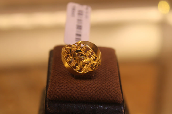 21K Gold Fancy Ring by Saeed Jewelry - Image 5