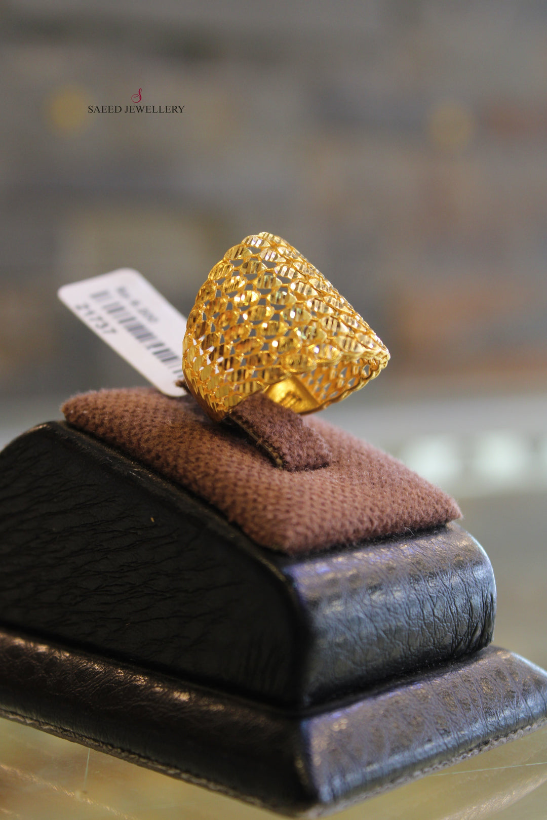 21K Gold Fancy Ring by Saeed Jewelry - Image 6