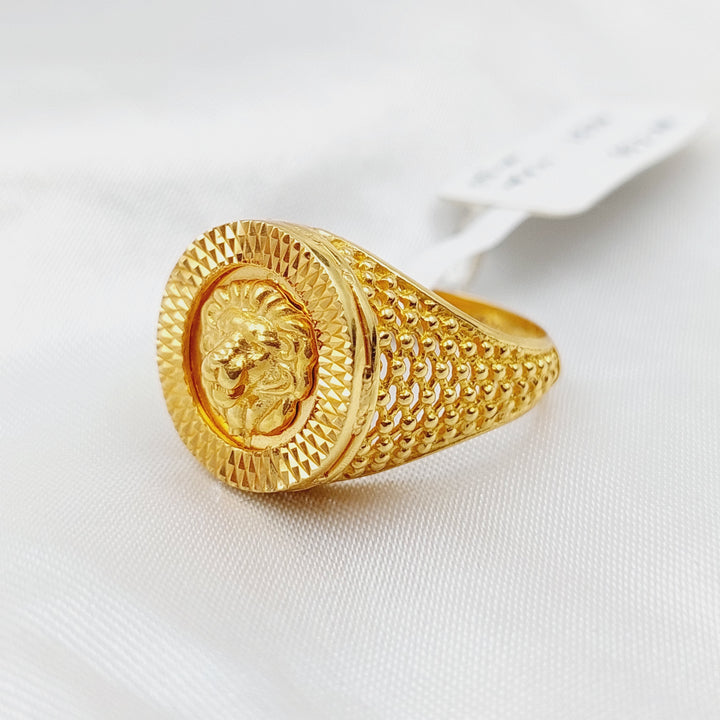 21K Gold Fancy Ring by Saeed Jewelry - Image 1