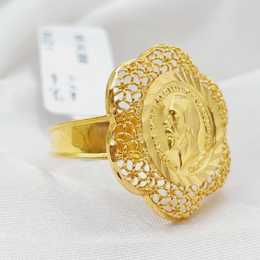 21K Gold Fancy Ring by Saeed Jewelry - Image 8