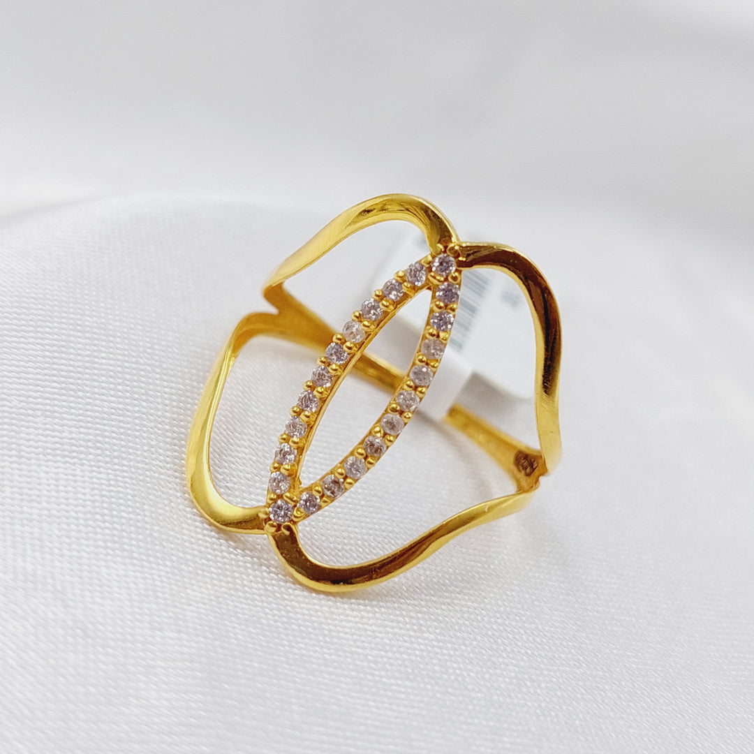 21K Gold Fancy Ring by Saeed Jewelry - Image 6