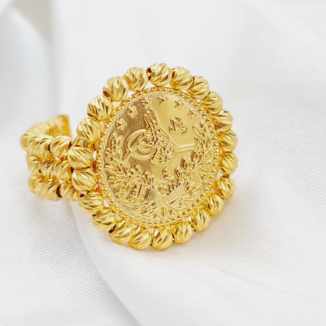 21K Gold Fancy Ring by Saeed Jewelry - Image 9