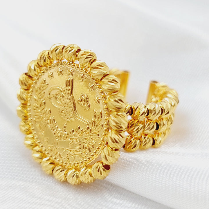 21K Gold Fancy Ring by Saeed Jewelry - Image 1