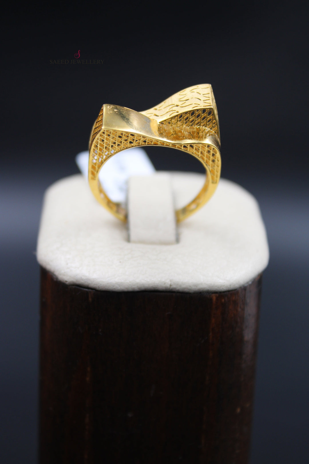 21K Gold Fancy Ring by Saeed Jewelry - Image 3