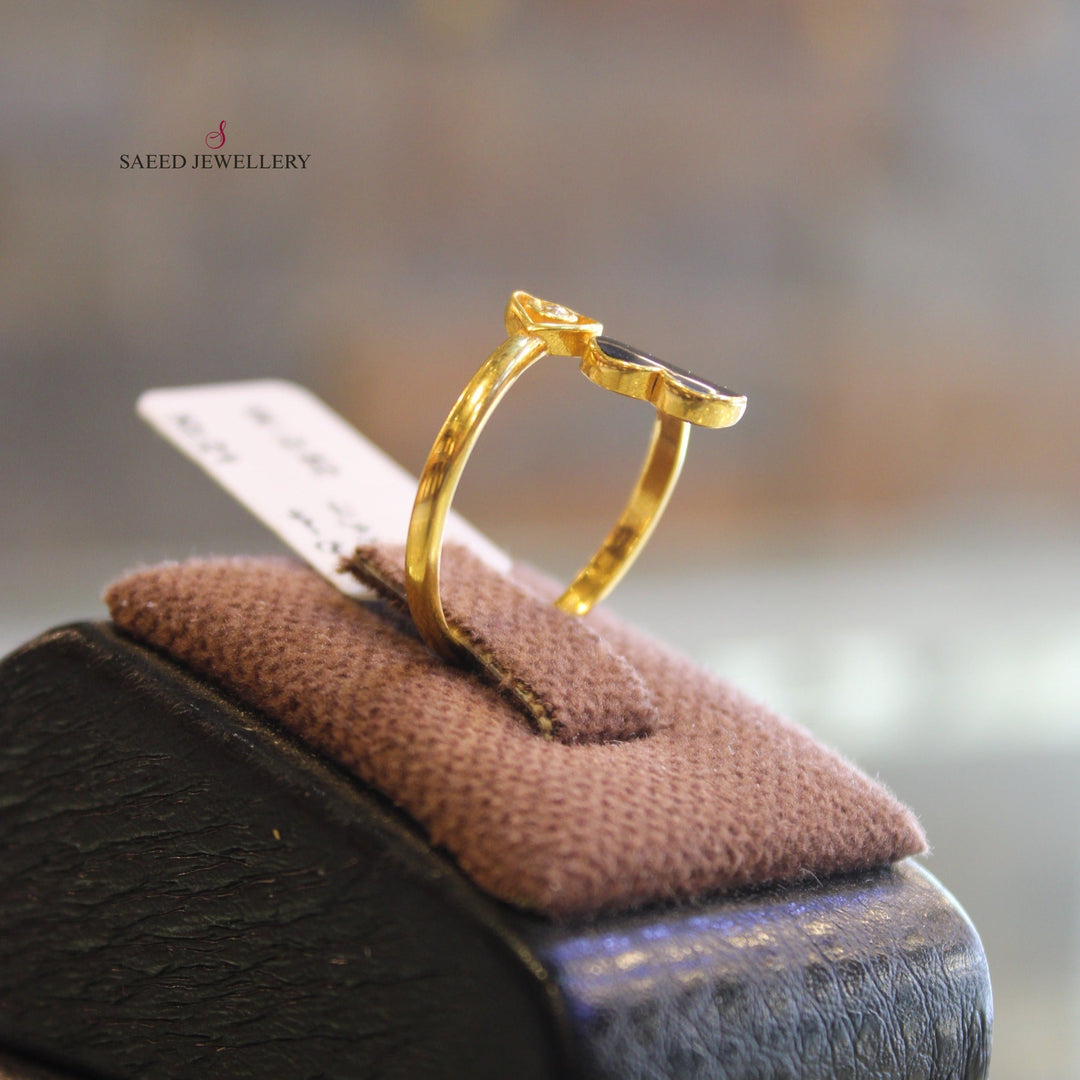 21K Gold Fancy Ring by Saeed Jewelry - Image 14