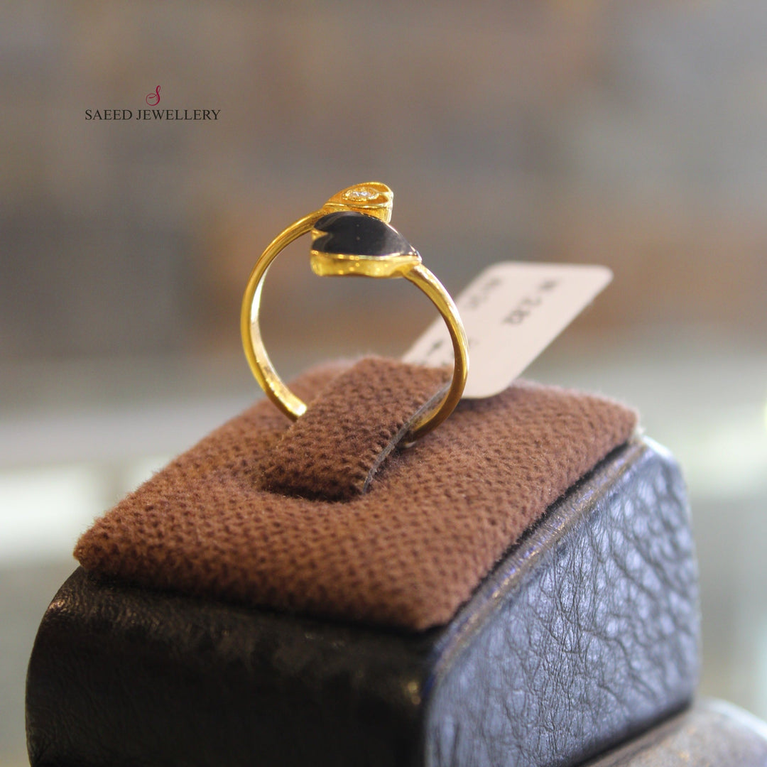 21K Gold Fancy Ring by Saeed Jewelry - Image 4