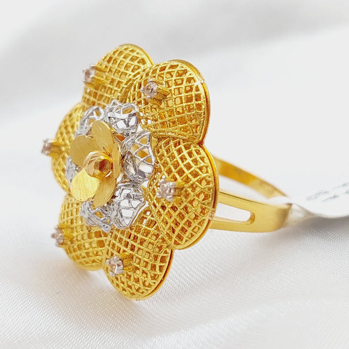 21K Gold Fancy Ring by Saeed Jewelry - Image 6