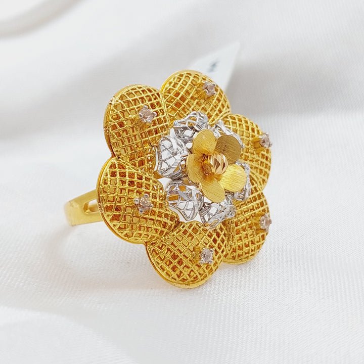 21K Gold Fancy Ring by Saeed Jewelry - Image 5