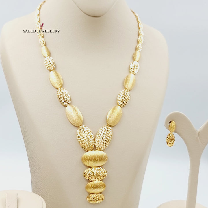 21K Gold Fancy set by Saeed Jewelry - Image 3