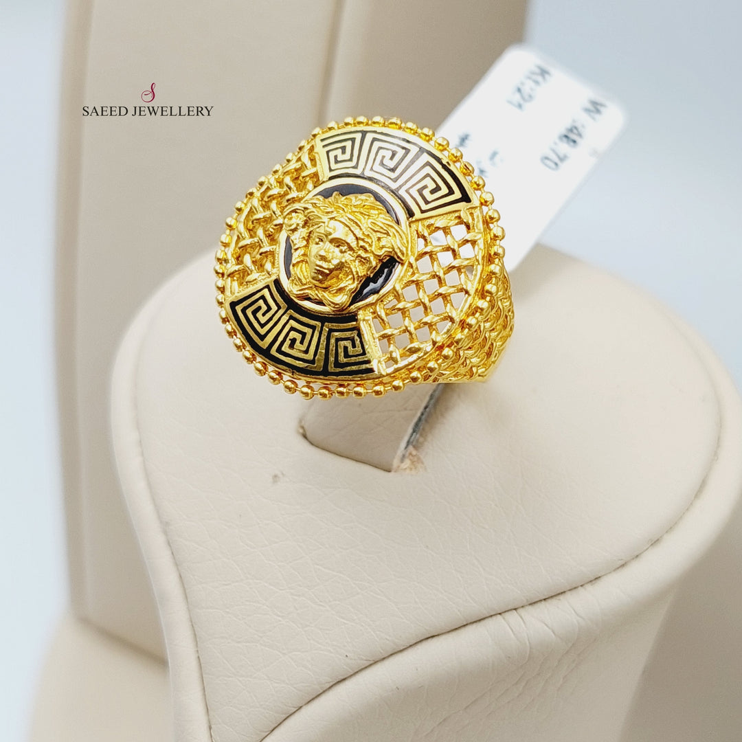 21K Gold Fancy set by Saeed Jewelry - Image 9