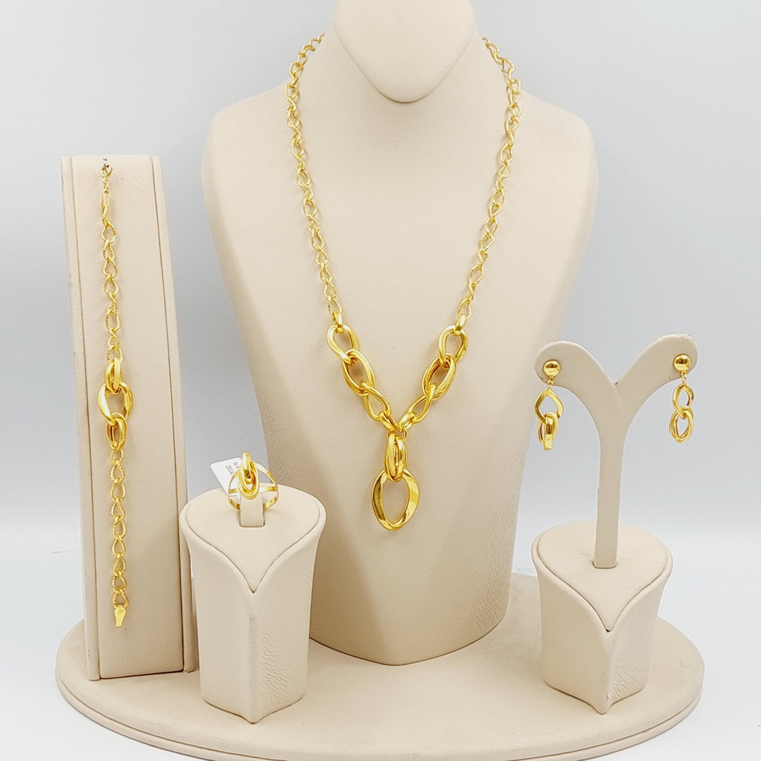 21K Gold Fancy set by Saeed Jewelry - Image 1