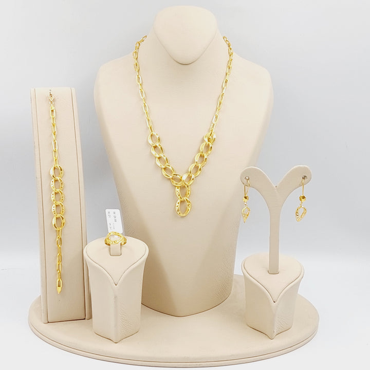 21K Gold Fancy set by Saeed Jewelry - Image 1