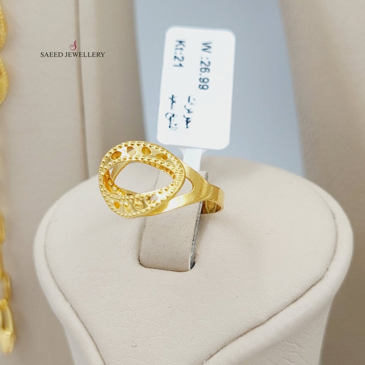 21K Gold Fancy set by Saeed Jewelry - Image 7