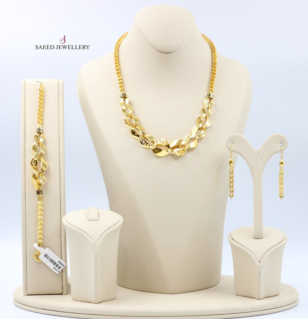 21K Gold Fancy set by Saeed Jewelry - Image 1