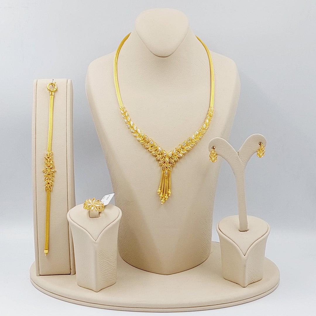 21K Gold Fancy set by Saeed Jewelry - Image 1