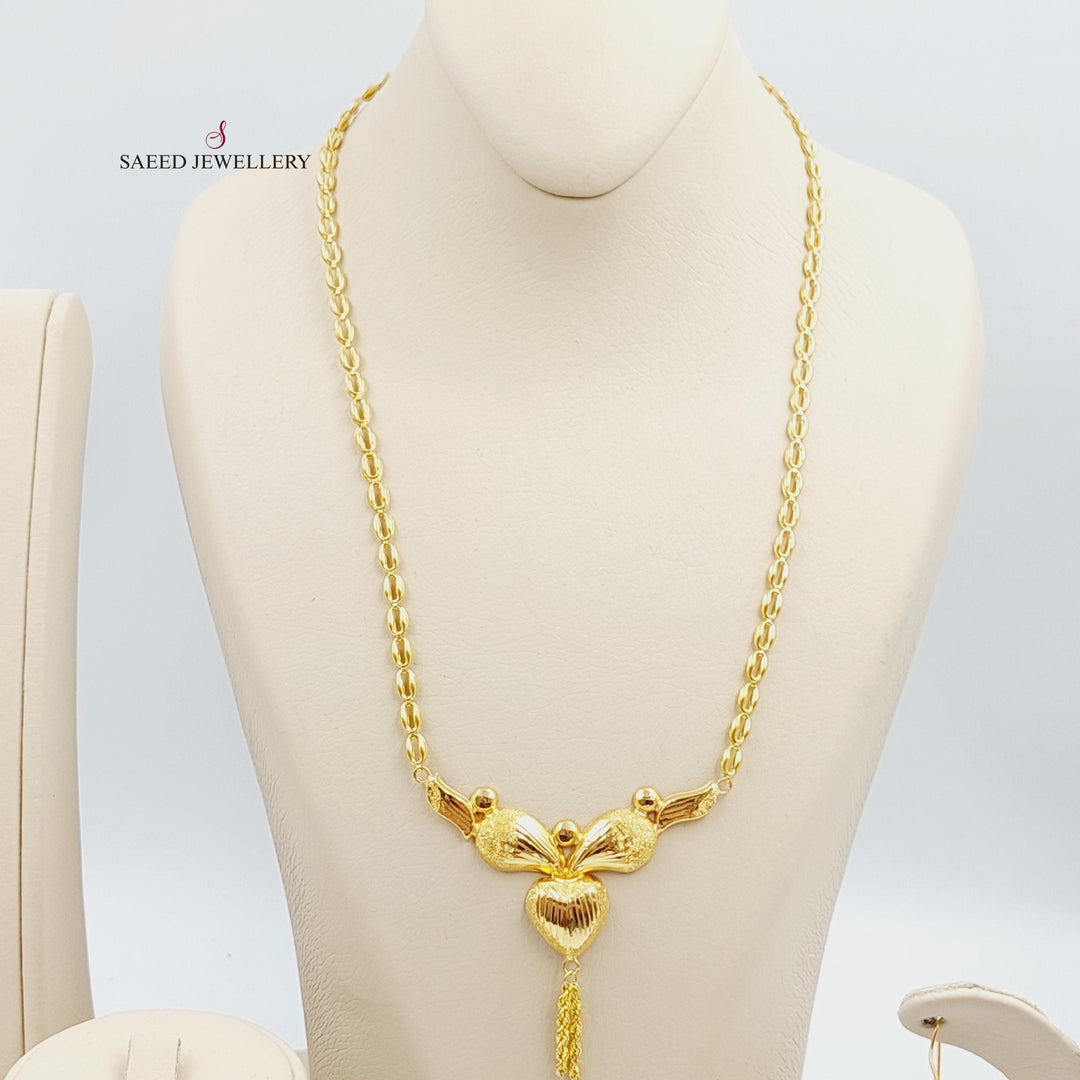 21K Gold Fancy set by Saeed Jewelry - Image 1