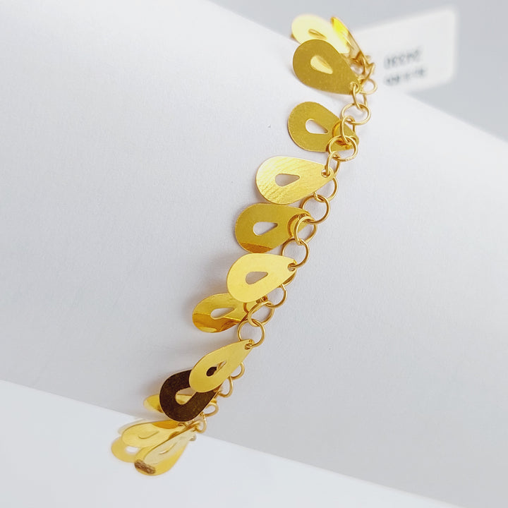 21K Gold Farfasha Bracelet by Saeed Jewelry - Image 4