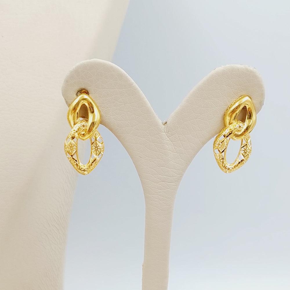 21K Four Pieces Fancy Set Made of 21K Yellow Gold by Saeed Jewelry-27276