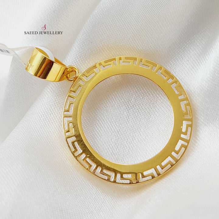 21K Gold Frame Pendant by Saeed Jewelry - Image 2