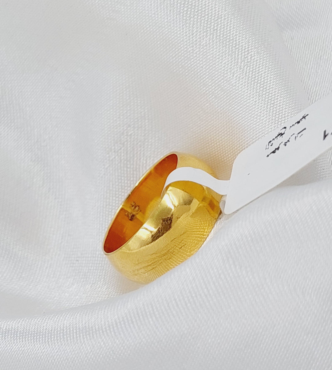 21K Gold Classic Wedding Ring by Saeed Jewelry - Image 14