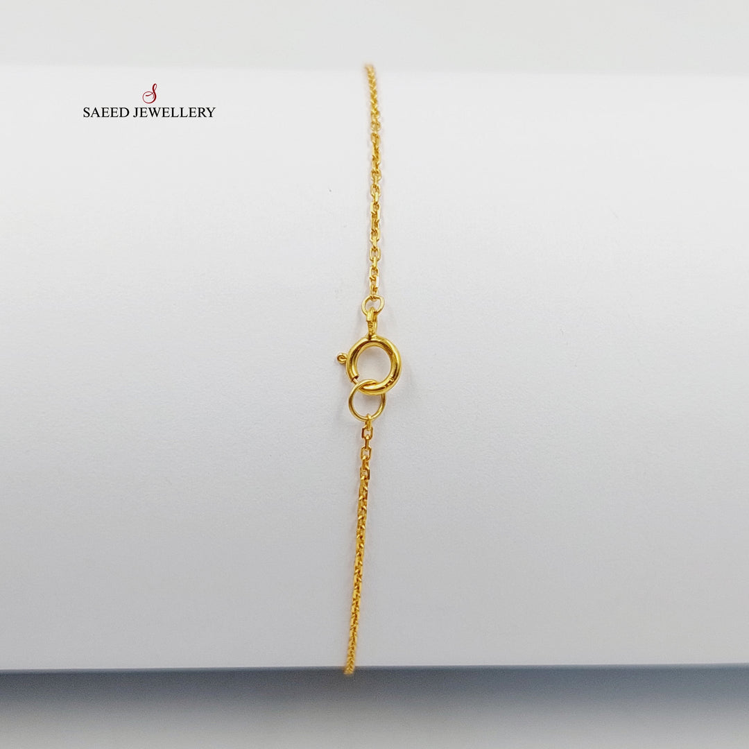 21K Gold Dandash Bracelet by Saeed Jewelry - Image 3