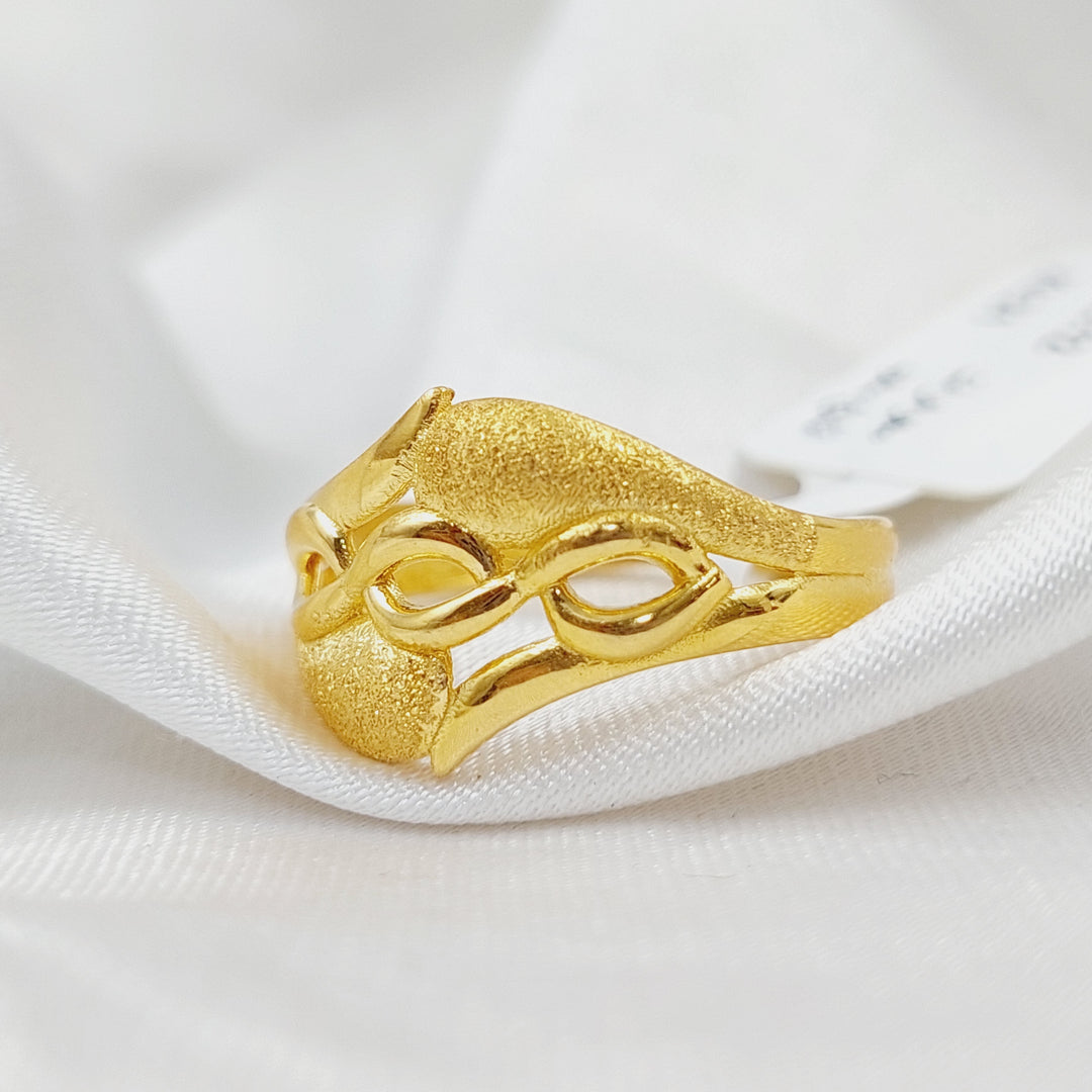 21K Gold Fancy Ring by Saeed Jewelry - Image 4