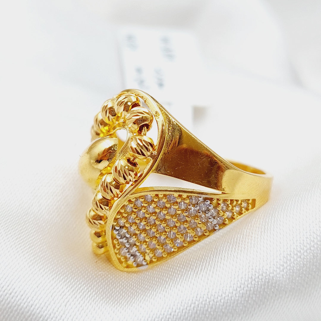 21K Gold Fancy Ring by Saeed Jewelry - Image 8