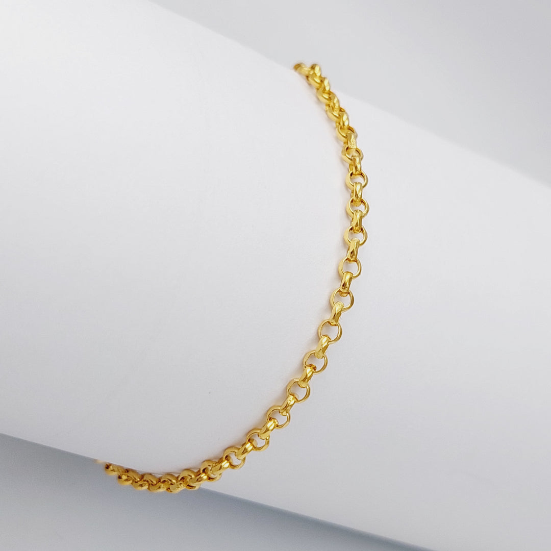 21K Gold Fancy Zard Bracelet by Saeed Jewelry - Image 10