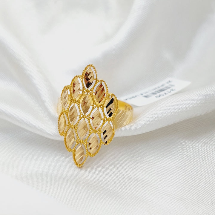 21K Gold Spike Ring by Saeed Jewelry - Image 2