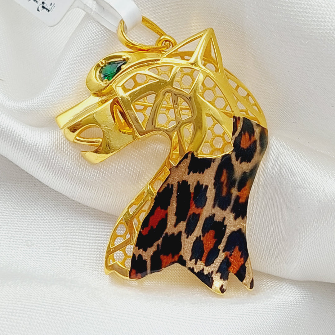 21K Gold Horse Pendant by Saeed Jewelry - Image 1