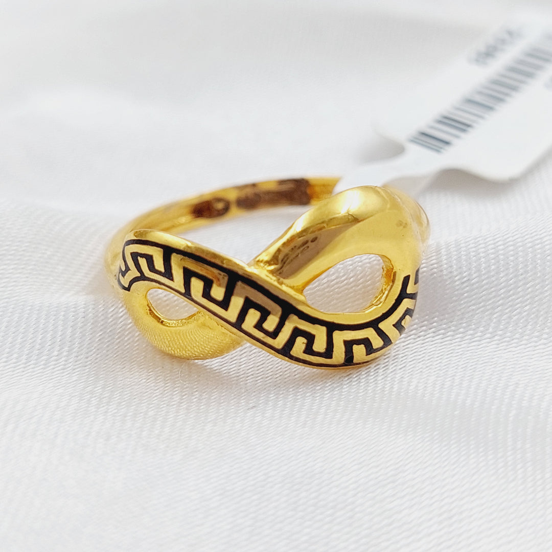 21K Gold Infinite Ring by Saeed Jewelry - Image 1