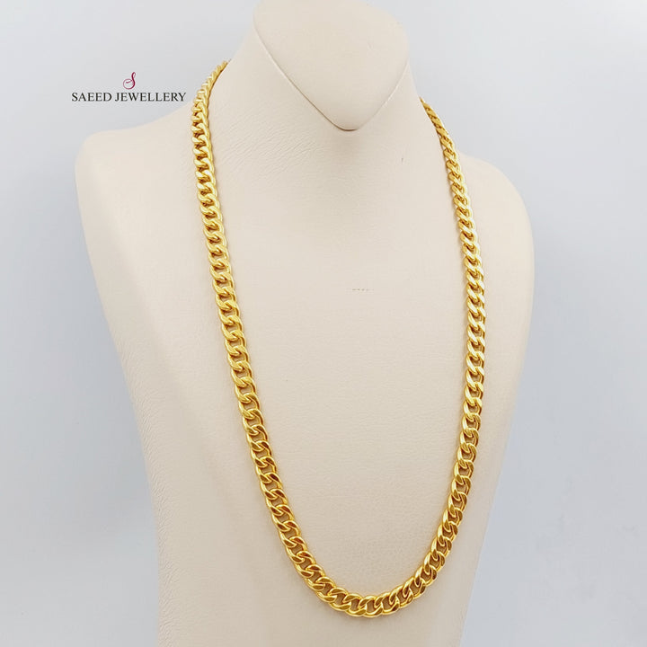 21K Gold Italian Chain by Saeed Jewelry - Image 1