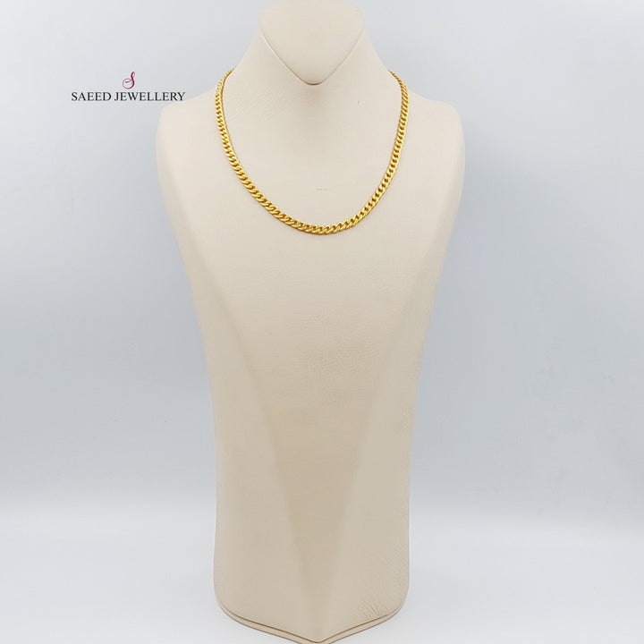 21K Gold Italian Chain by Saeed Jewelry - Image 2