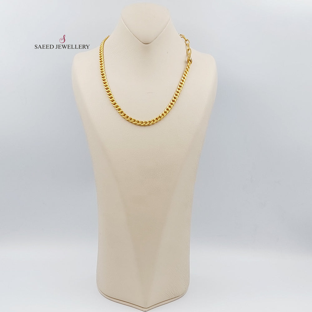 21K Gold Italian Chain by Saeed Jewelry - Image 2