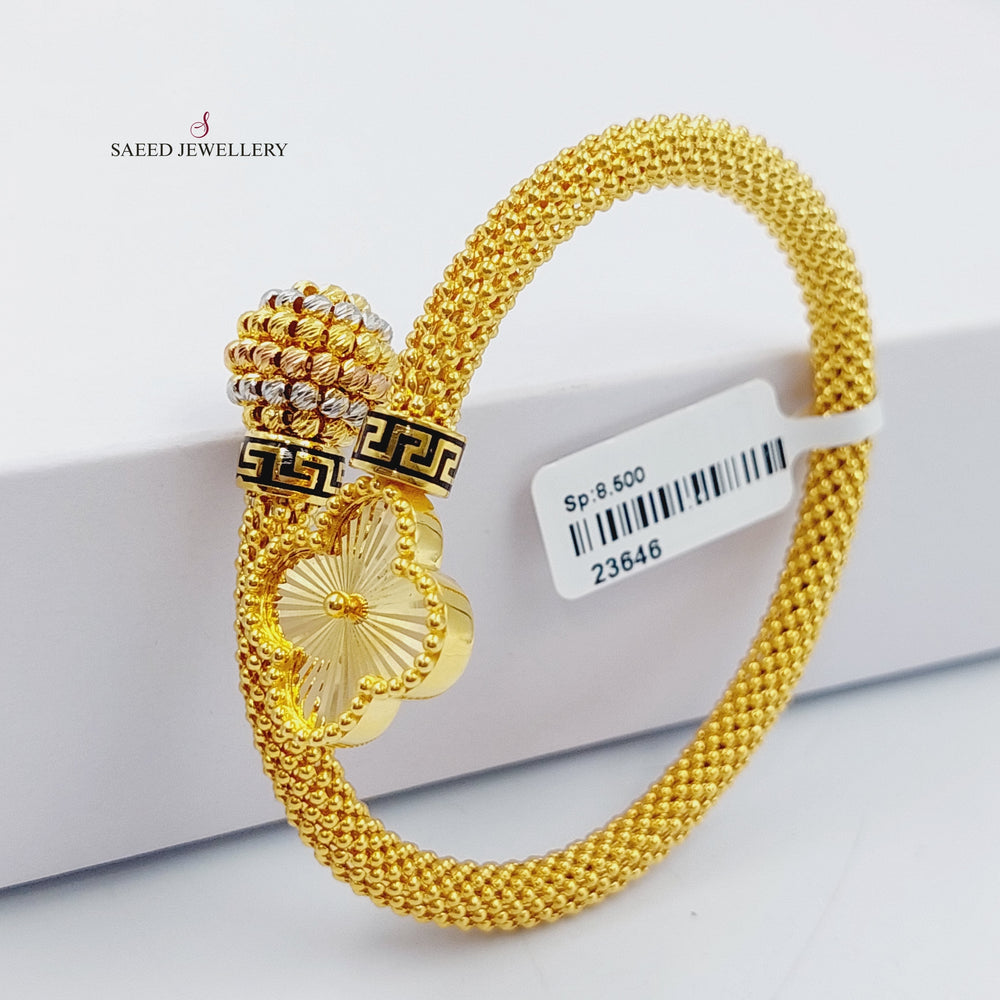 21K Gold Jassica Bracelet by Saeed Jewelry - Image 2