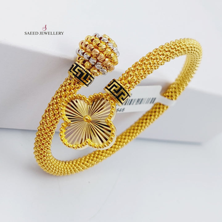 21K Gold Jassica Bracelet by Saeed Jewelry - Image 5