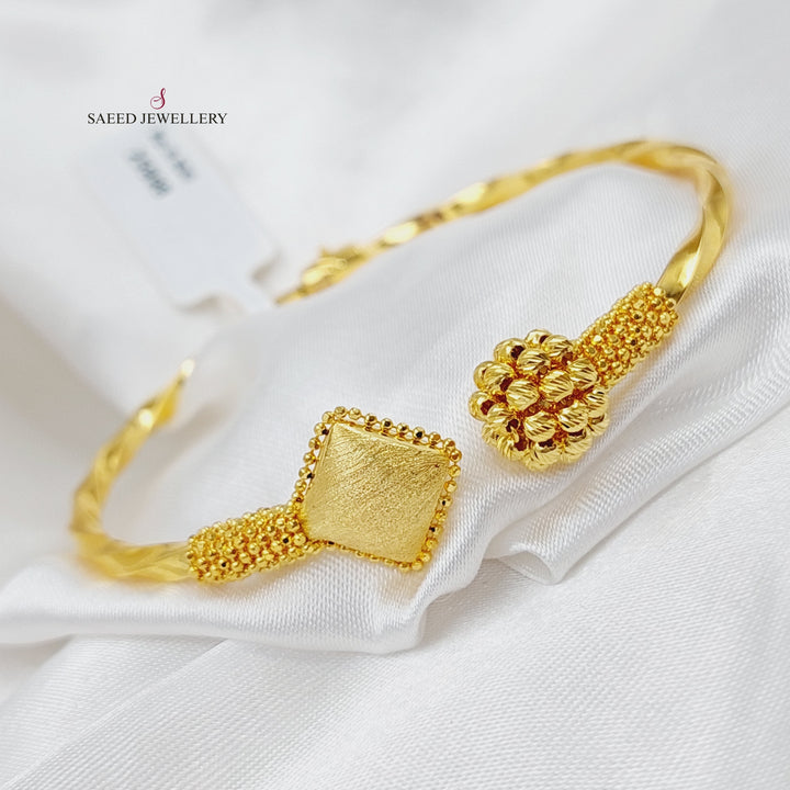 21K Gold Jessica Turkish Bracelet by Saeed Jewelry - Image 1