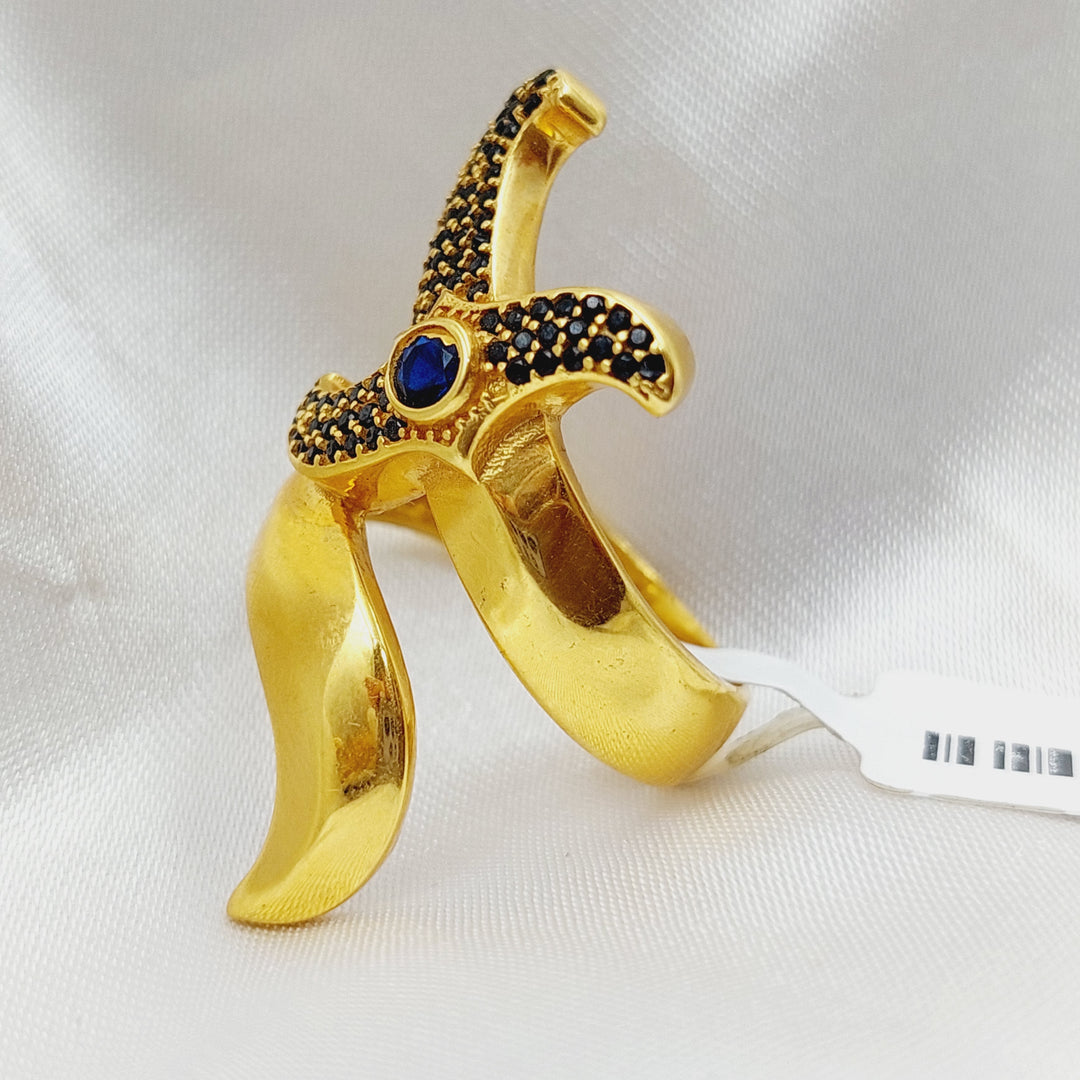 21K Gold Knife Ring by Saeed Jewelry - Image 4