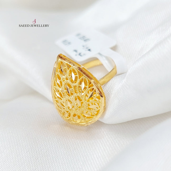 21K Kuwaiti Set 4 pieces Made of 21K Yellow Gold by Saeed Jewelry-25172