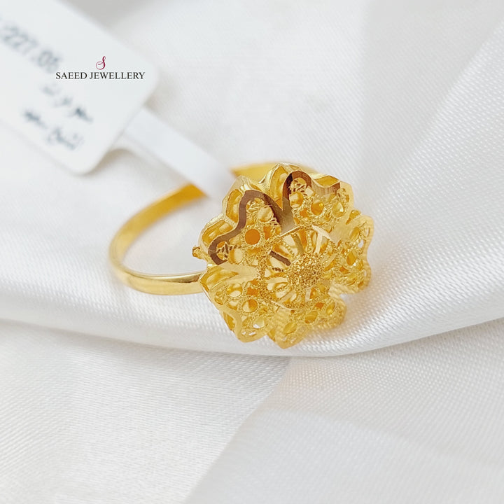 21K Kuwaiti Set 4 pieces Made of 21K Yellow Gold by Saeed Jewelry-25174
