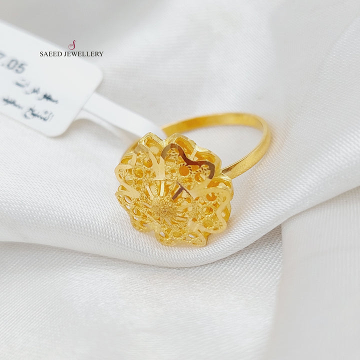 21K Kuwaiti Set 4 pieces Made of 21K Yellow Gold by Saeed Jewelry-25174