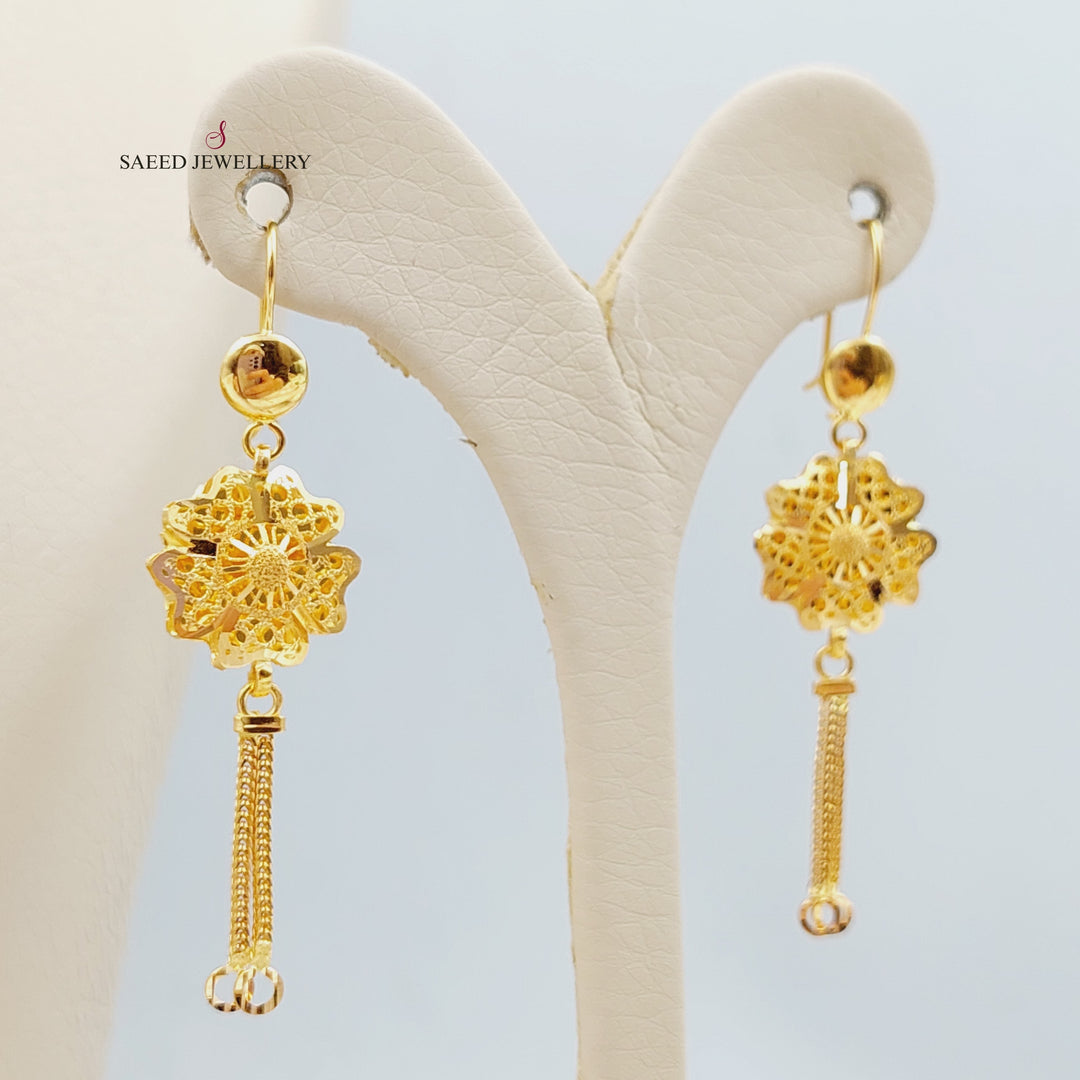 21K Kuwaiti Set 4 pieces Made of 21K Yellow Gold by Saeed Jewelry-25174