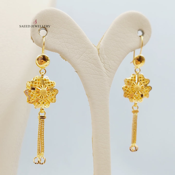 21K Kuwaiti Set 4 pieces Made of 21K Yellow Gold by Saeed Jewelry-25174