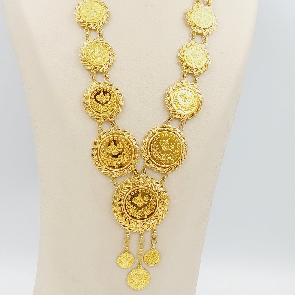 21K Gold Lierat Rashadi Model Necklace by Saeed Jewelry - Image 2