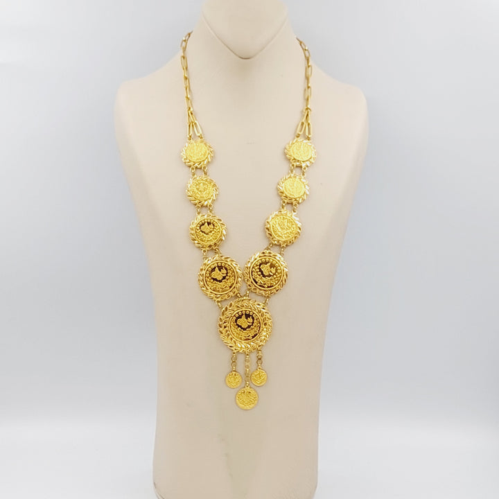 21K Gold Lierat Rashadi Model Necklace by Saeed Jewelry - Image 1