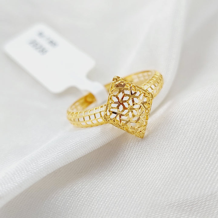 21K Gold Light Ring by Saeed Jewelry - Image 5