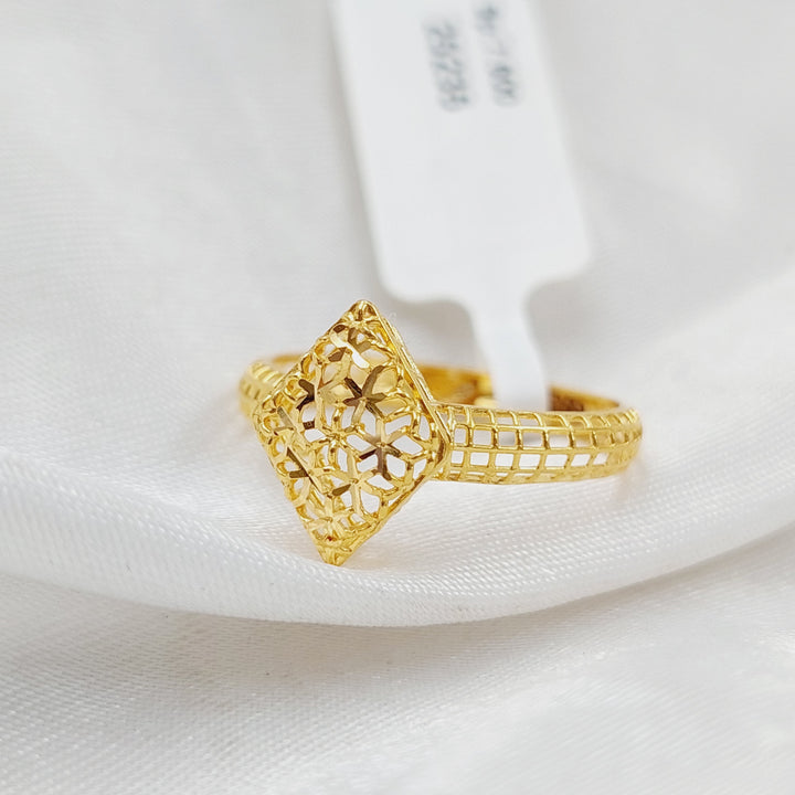 21K Gold Light Ring by Saeed Jewelry - Image 1