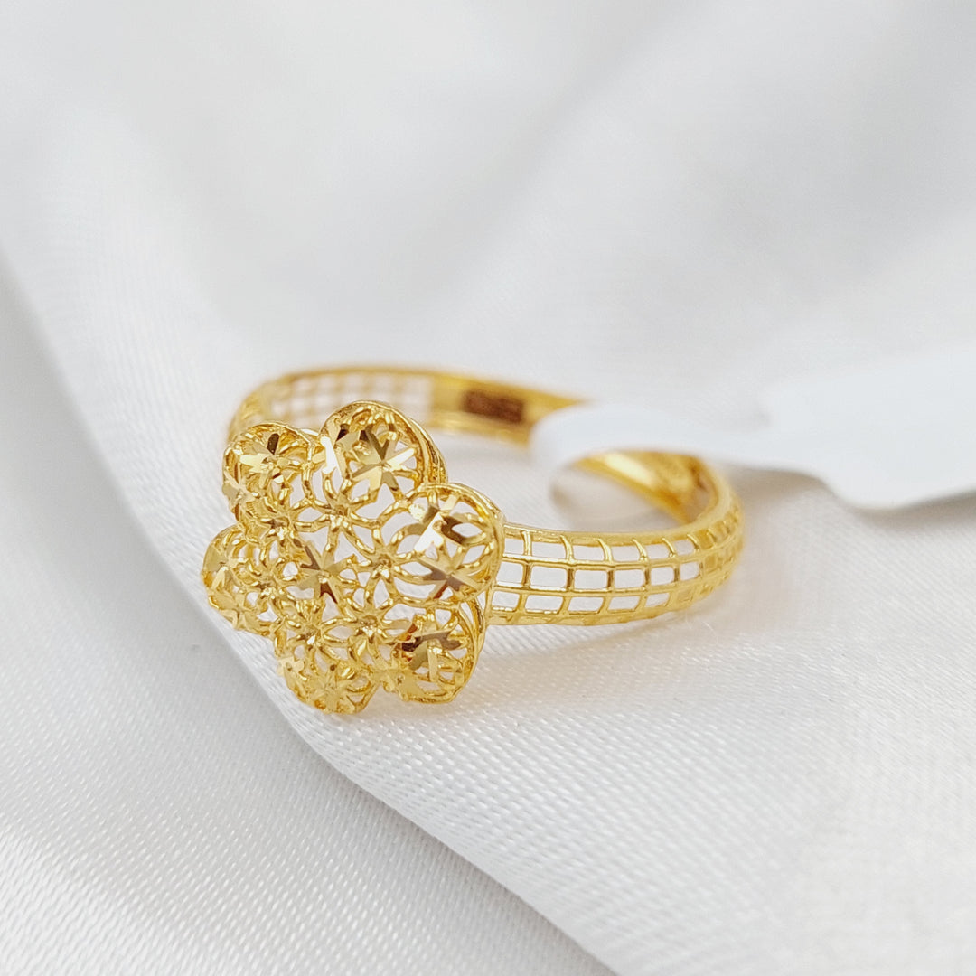 21K Gold Light Ring by Saeed Jewelry - Image 1