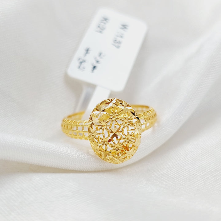 21K Gold Light Ring by Saeed Jewelry - Image 1