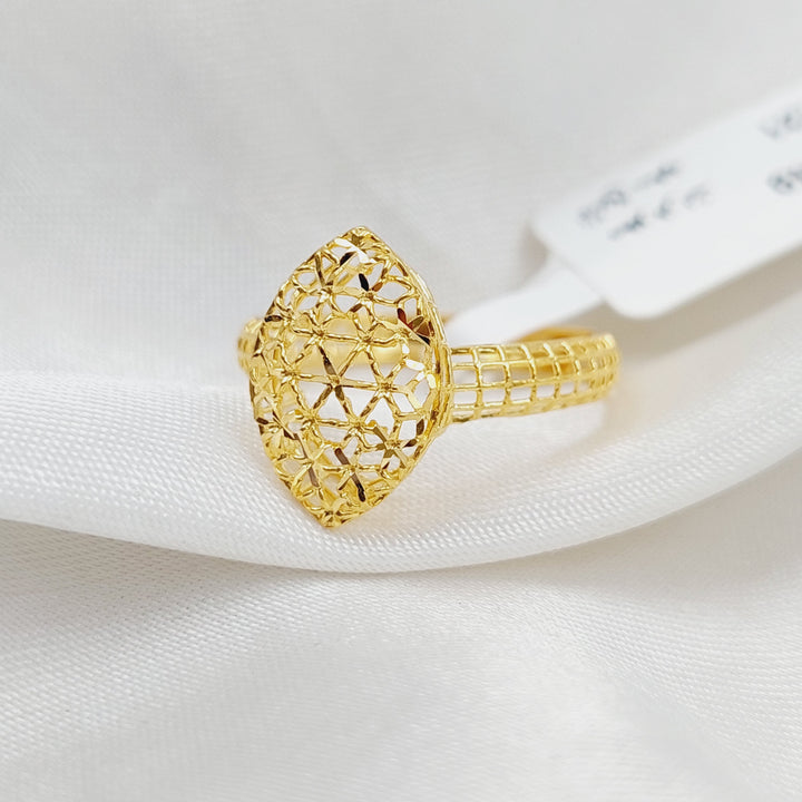 21K Gold Light Ring by Saeed Jewelry - Image 1